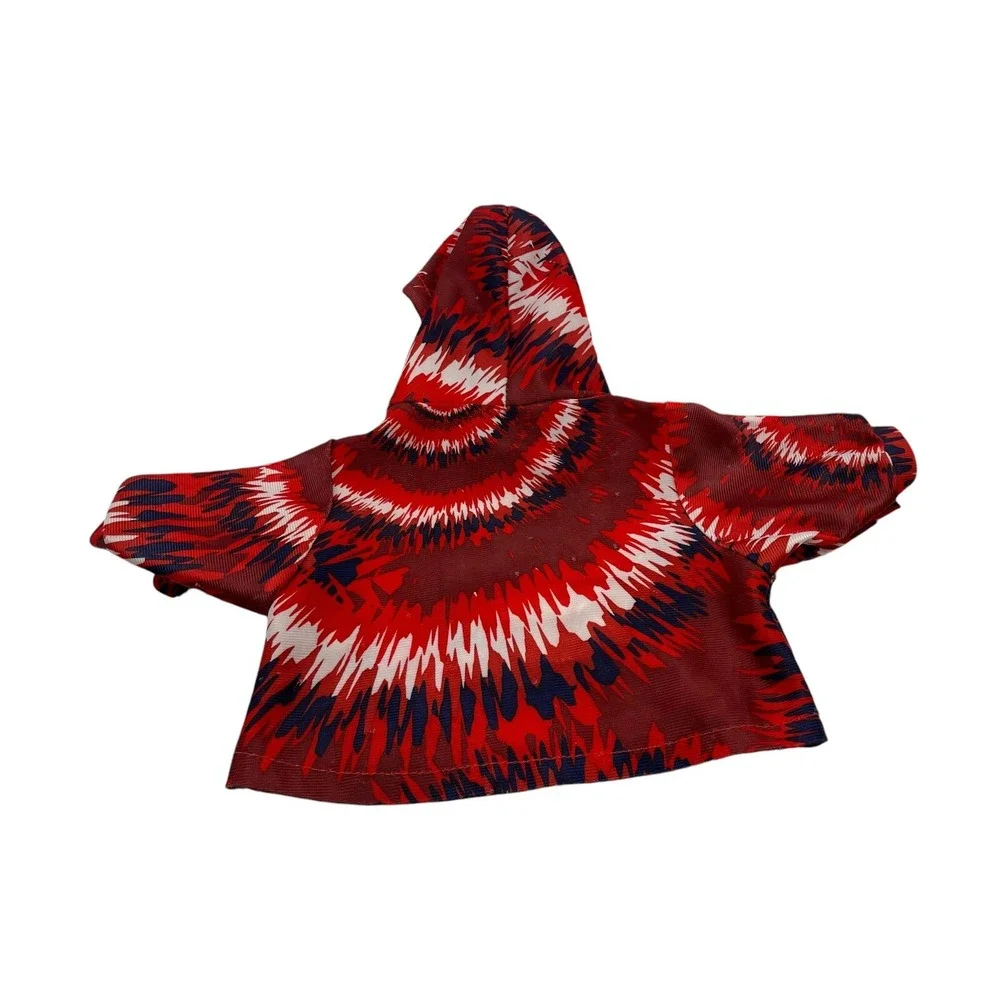 Philadelphia Phillies Teddy Bear Stuffed Animal Plush Tie Dye Shirt‎ Clothes